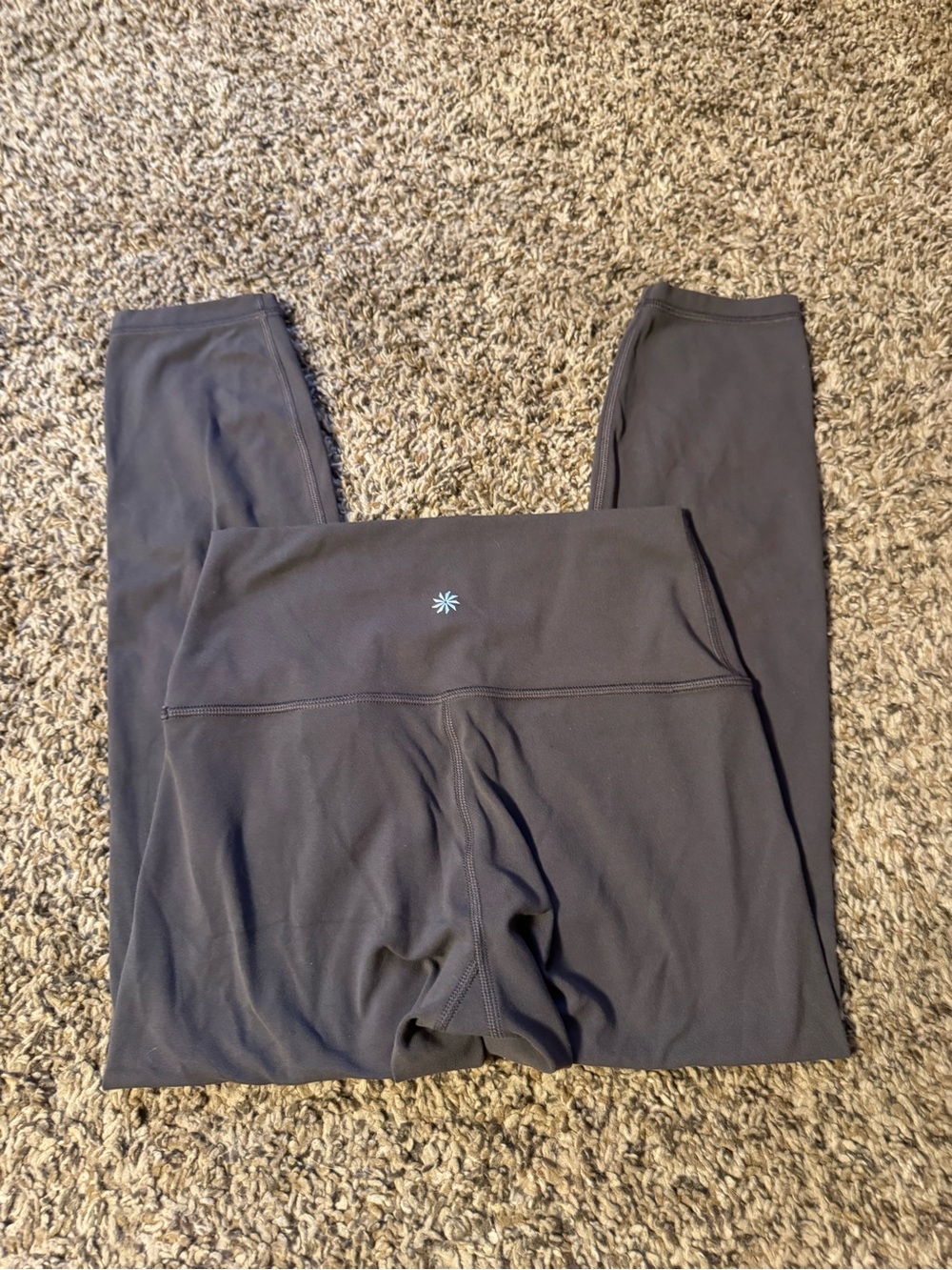 Athleta Women's Dark Gray High-Waist Performance Leggings